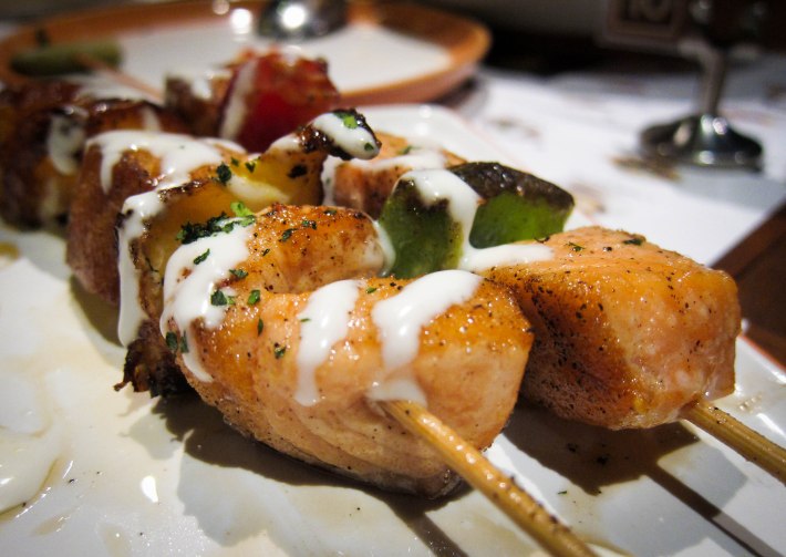 District 10 Grilled Salmon with Vegetables