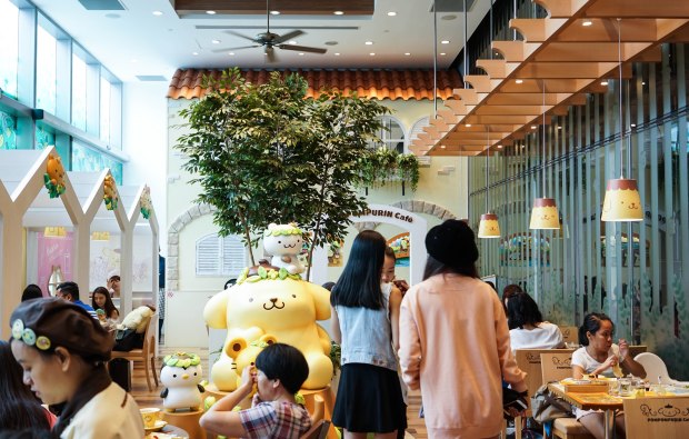 Pompompurin Cafe Singapore