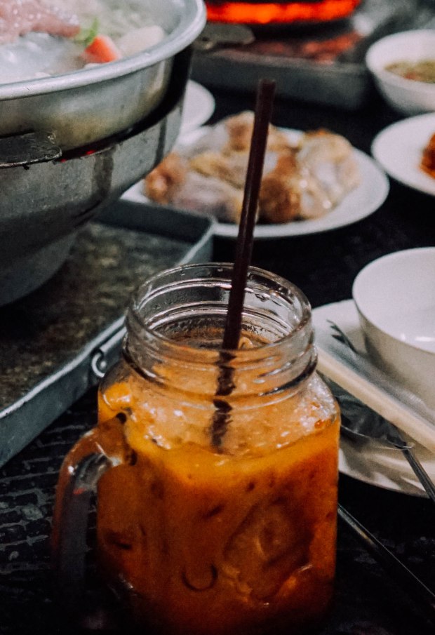 Lhanya BBQ Mookata Patong Phuket Iced Milk Tea