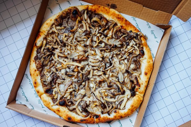 amo-restaurant-Mushrooms, Truffle, Mascarpone and Tuscan Pecorino