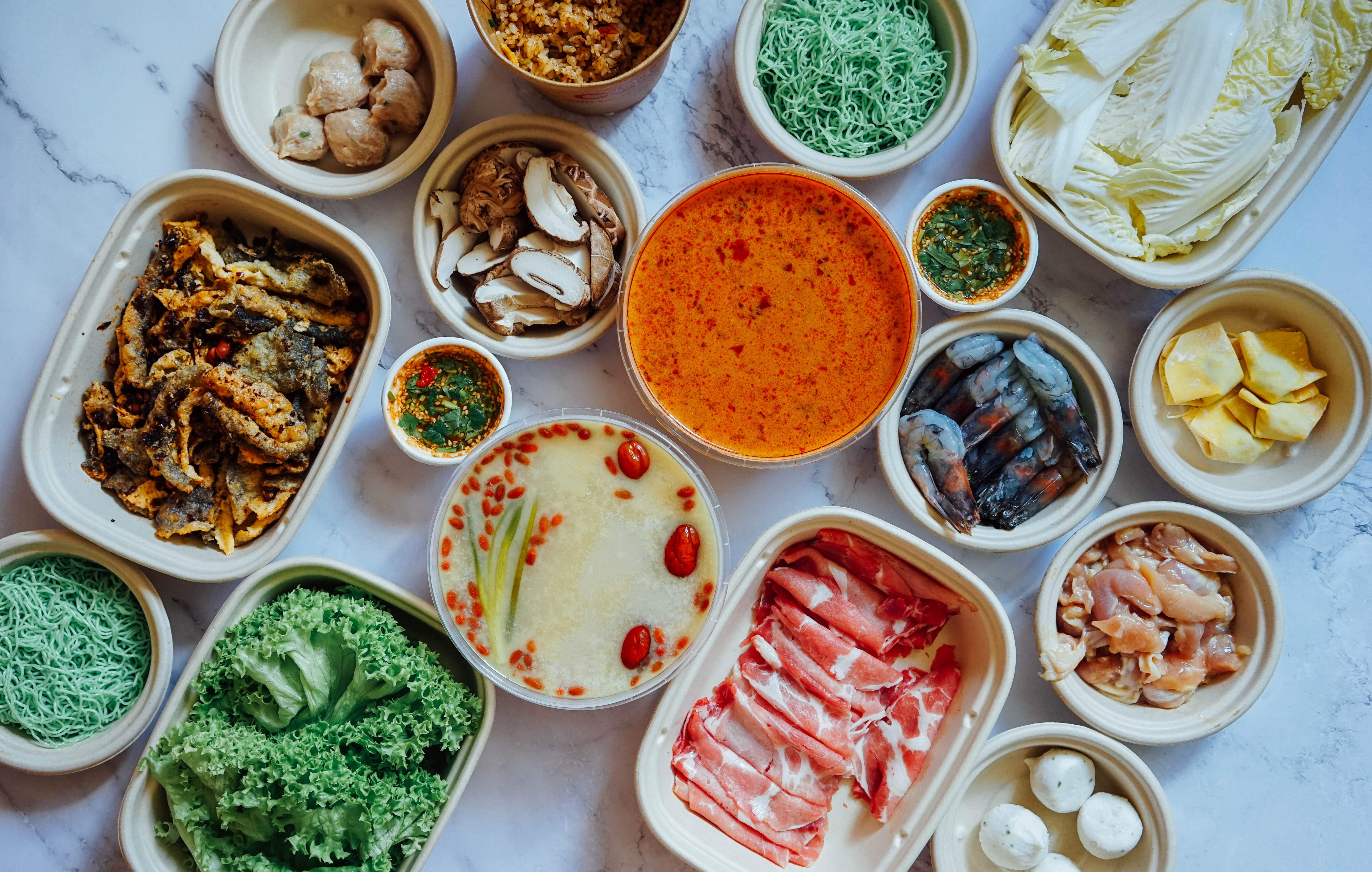 Raca Raca Hot Pot COCA Singapore Hotpot for Four – Double-Broth Indulgence with ...