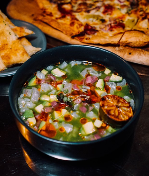 merci-marcel-orchard-Barramundi tartare