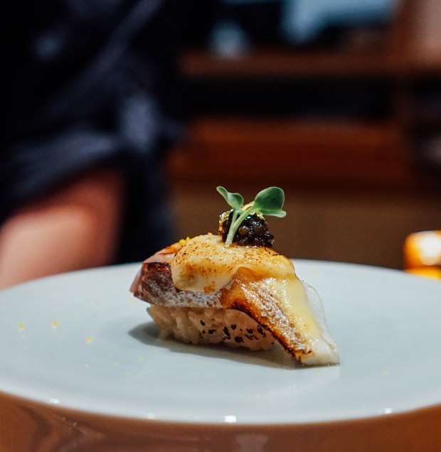 shinsora-omakase-shima-aji-sushi