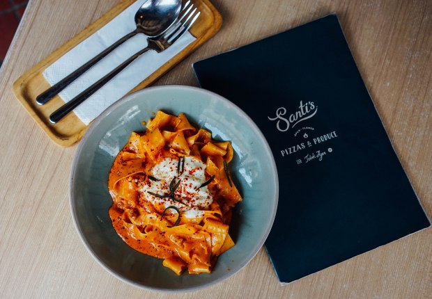 santis-pizza-vodka-sugo-and-italian-sausage